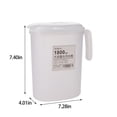 thumbnail image 3 of Meitianfacai Cold Kettle, Refrigerator Cold Kettle, Fruit Teapot Lemonade Drink Containers For Kitchen Home Party Bar Wedding, 3 of 9