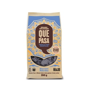 Que Pasa Organic Blue Corn Tortilla Chips