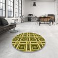 thumbnail image 4 of Ahgly Tapis Rectangulaire Lavable en Machine Intérieur Transitionnel Chêne Brun, 5 Pieds x 7 Pieds, 4 of 7