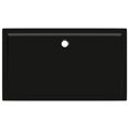 thumbnail image 3 of vidaXL Rectangular ABS Shower Base Tray Black 70x120 cm, 3 of 4