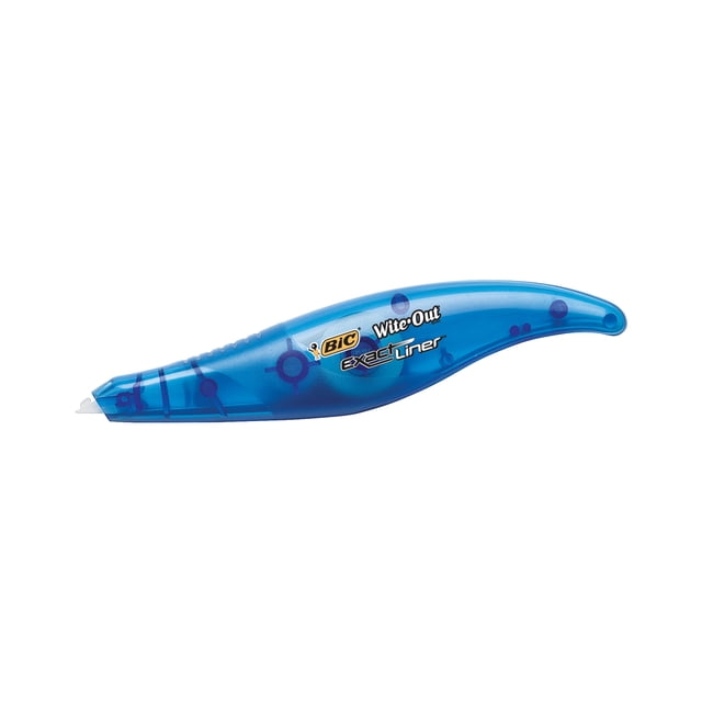 Bic WOEL110B-WHI Ruban Correcteur de Doublure Exacte Sans Trace (Lot de 1)