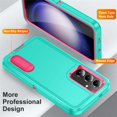 thumbnail image 3 of for Samsung Galaxy S24 5G Case, Samsung Galaxy S24 5G Phone Case with Built in Kickstand, Shockproof/Dustproof/Drop Proof Heavy Duty Military-Grade Rugged Protective Cover for Samsung Galaxy S24 5G, 3 of 8