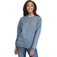 thumbnail image 1 of Gildan SF000 Adult Softstyle Fleece Crew Sweatshirt - STONE BLUE - S, 1 of 2