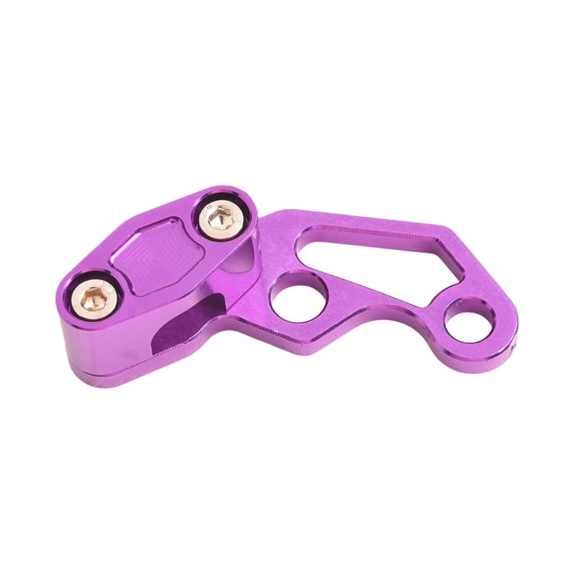 Motorcycle Brake Pipe Clamp Oil Pipe Brake Line Clamp Protector Aluminum Alloy Blue Mingyqi