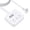 White#05, variant on Linnome Charging Socket 6 AC Outlets 2 USB 1 C Ports with Wireless Charging for Home Travel Multifunctional 5.2x4.3x1in Black#03