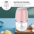 thumbnail image 3 of Electric Ice Crusher Multipurpose Ice Grinder Ice Crushing Machine - Pink, 3 of 10