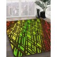 thumbnail image 3 of Ahgly Company Machine Washable Indoor Rectangle Transitional Night Red Area Rugs, 2' x 3', 3 of 7