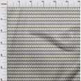 thumbnail image 2 of oneOone Organic Cotton Voile Fabric Chevron Ikat Printed Craft Fabric BTY 42 Inch Wide, 2 of 4