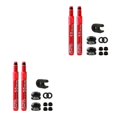 thumbnail image 2 of ZheElen Polyvalent Tubeless Pneu Presta Valve Extender pour et Vélos de Route 2 Pcs 50mm Rouge 50mm 80mm 2Set, 2 of 6