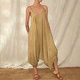 thumbnail image 1 of LSLJS Combinaison Pantalon Décontractée d'Été Imprimée Sans Manches et Dos Nu pour Femmes, One Piece Combinaisons Cadeaux pour Femmes, 1 of 8