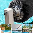thumbnail image 4 of Swimming Pool Solar Blanket Reel Roller Protective Winter Summer Cover 490x96cm Pool Reel Covers Pool Blanket Covers black, 4 of 10