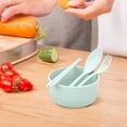 thumbnail image 1 of Complete 4-Piece Tableware Set with Bowl, Spoon, Fork & Chopsticks – Dishwasher Safe for Easy Cleanup, 1 of 5