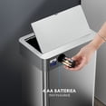 thumbnail image 4 of Pirecart 16 Gallon Automatic Trash Can, Motion Sensor Kitchen Trash Can Stainless Steel Smart Bin for Home Office, 4 of 9