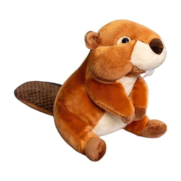 Générique Peluche de Chèvre en Doux - Oreiller Animal Décoratif Mignon, 11,8 Pouces