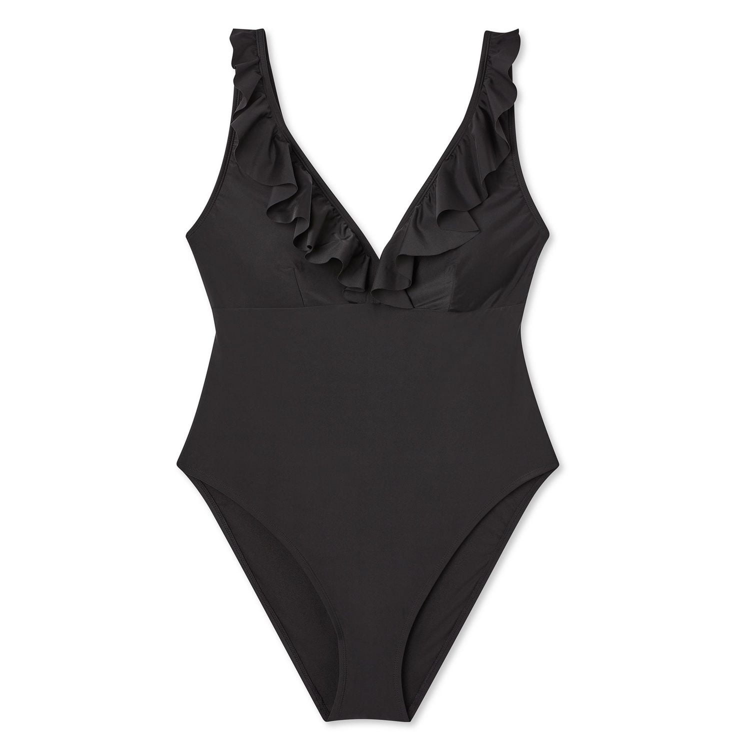 Maillot de bain à volants George Plus pour femmes