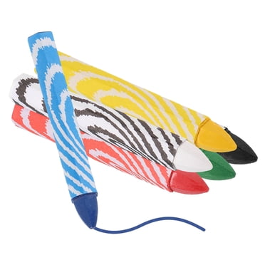 Uxcell Craies de Cire de Marquage pour Bois, Lot de 24 6 Couleurs Marqueur Hexagonal en Cire pour Pneus, Craies de Cire de Dessin Hexagonaux Imperméables 4 Pouces x 0.55 Pouces Marqueur pour Meubles en Bois