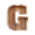 thumbnail image 1 of Wooden English Letter Savings Can with Transparent Glass Front for Coin Storage, 1 of 6