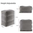 thumbnail image 2 of Amdohai 2 Pack Inflatable Travel Foot Rest Pillow Kids Airplane Bed Adjustable Height Leg Pillow, 2 of 8