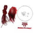 thumbnail image 2 of jifeng Handicrafts Material Kit For Personalized DIY kids Crafts Gift Red, 2 of 9