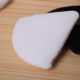 thumbnail image 3 of Black White Triangle Velvet Powder Cosmetic Puffs Mini Makeup Sponge Make Up Tools, 3 of 5