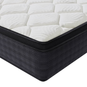 DEHIJU Matelas Pleine Grandeur, Matelas Hybride en Mousse Mémoire de 10 Pouces Pleine Grandeur en Boîte, Soulagement de la Pression, Fermeté Moyenne, CertiPUR-US