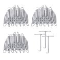 thumbnail image 1 of Yescom 5.5" Trampoline Springs Heavy Duty Replacement Springs Trampoline Accessories Trampoline Parts (Pack of 60), 1 of 8