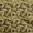 thumbnail image 1 of oneOone Tissu en Rayonne Vert Olive Forme Géométrique Matériel de Robe Tissu Imprimé Tissu au Mètre 56 Pouces de Large, 1 of 4