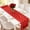 Rouge, variante sur Fesfesfes Chemin de Table en Forme de Cœur de la Saint-Valentin Nappe Imprimée Rouge 11.8x70.9 Po Restaurant Ambiance Romantique Déco Infroissable Lavable