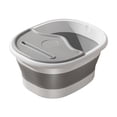 thumbnail image 2 of PRETXORVE Foldable Bath With Handle And Lid Portable Bath Spa With Massage Acupoints Portable Bath Foldable Spa For, 2 of 6