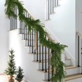 thumbnail image 1 of Leutsin Christmas Decorations Indoor Outdoor,Christmas Tree Decorations,Simulation Green Plant Needle Rattan 2 Meters Encrypted Plastic Christmas Decoration Vines Layout Christmas Needle Rattan, 1 of 6