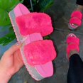 thumbnail image 4 of LSLJS Femmes Dames Mode Décontractée Plateformes Pantoufles en Cristal Chaussures à Enfiler, Pantoufles pour Femmes, 4 of 6