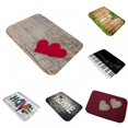 thumbnail image 4 of Runner Rugs with Rubber Backing Non Slip Absorbent Resist Dirt Entrance Rug Soft Area Rug Thickened Flannel Area Rug Nursery Rug Bedroom Living Room Home Kitchen Hallway Laundry Carpet, 4 of 6