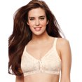 thumbnail image 1 of Bali Womens Double Support Soft Touch Back Smoothing Wirefree Bra, 34D, 1 of 1