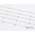 thumbnail image 4 of WINQ Multi-Station Bezel Necklace Lab Grown Diamond 14K Gold, 4 of 5