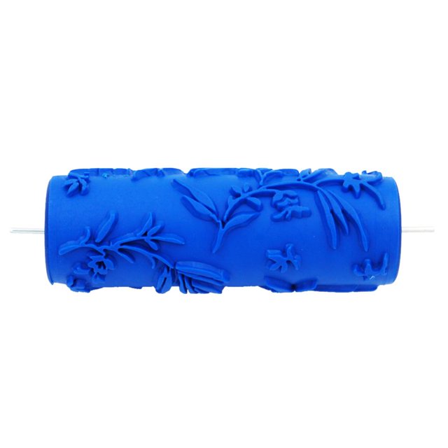 Abbracc 5" Wall Painting Printing Rubber Embossed Pattern Roller Applicator Decor #8 8D