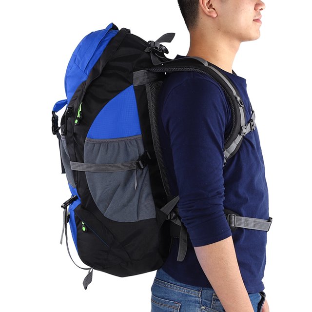Waterproof Bag Backpack, 50L Sports Backpack Large Capacity Cycling Backpack, for Cycling Camping