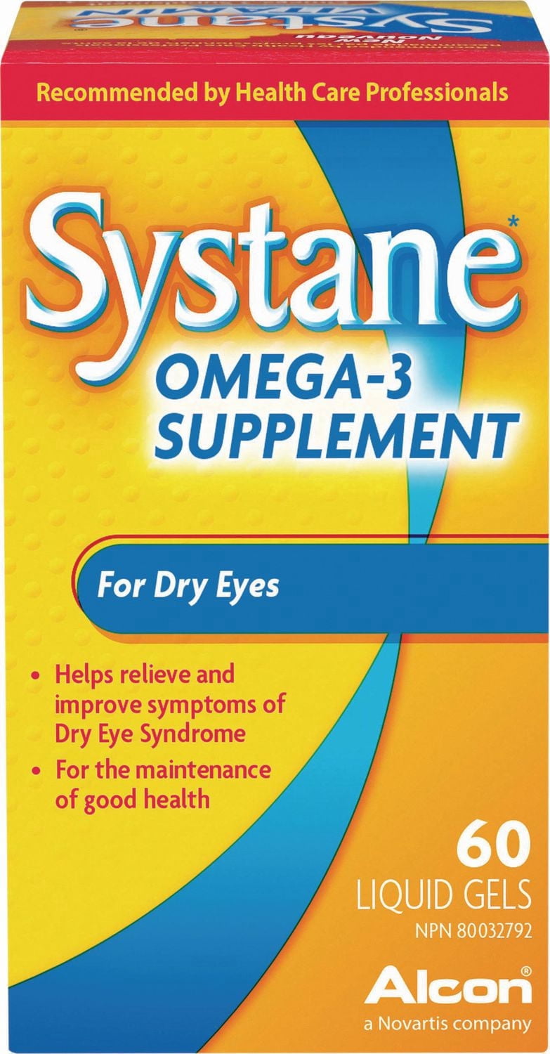 SYSTANE® Omega-3 Supplement, Ocular Vitamin For Dry Eyes