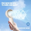 thumbnail image 4 of TNDBKQWR Fans Portable Rechargeable Hand Held Fans for Women Mini Personal Fan Little Fans Portable Handheld Fan USB Personal Fan USB, 4 of 6