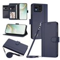 thumbnail image 1 of Book Style Wallet Cover for ASUS Zenfone 11 Ultra, Soft PU Leather, Blue, 1 of 6