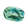 thumbnail image 2 of Luzkey Chunky Wool Yarn Jumbo Yarn Washable Hand Knitting DIY Weight Yarn Bulky Yarn for Tapestry Bed Fence Throw Rug Making Dark Light Green, 2 of 8