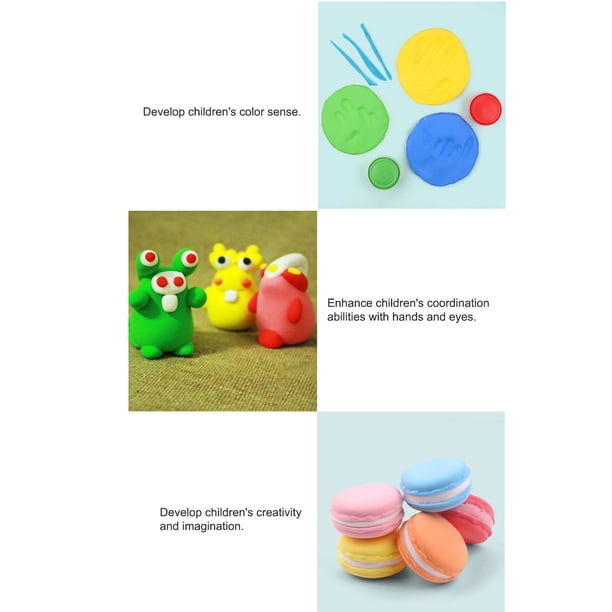 QMAY Argile sèche à l'air, 48 couleurs d'argile Magique ultra Légère, Argile à Modeler pour Enfants Avec Outils, Cadeau pour Enfants