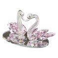 thumbnail image 4 of Crystal Swan Ornament Home Decoration Crafts Crystal Decoration Living Room, 4 of 5