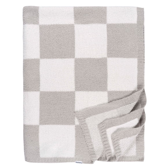 Gerber 1 pack silky mink blanket tan