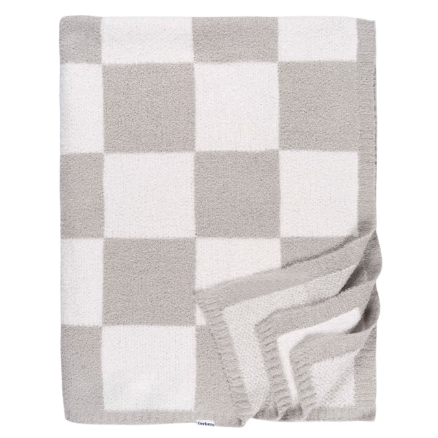 Gerber 1 pack silky mink blanket tan