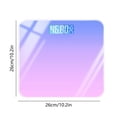 thumbnail image 3 of Aqestyerly Fitness Electronic Scale LCD Display Mini Weight Scale Rechargeable Stylish Home Commercial Indoor Weight Scale High-Definition Fitness Scale HWRETIE, 3 of 7