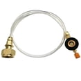 thumbnail image 1 of Accessoires de Cylindre de Réservoir de Propane Cylindre Plat Adaptateur de Contenant de Réservoir Cuisinière à Gaz d'Extérieur Adaptateur de Réchaud de Camping Brûle, 1 of 4