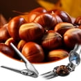 thumbnail image 1 of EGNMCR Kitchen Utensils Set, Cooking Utensils Set, Kitchen Utensils & Gadgets Chestnut Opener Chestnut Peeler Chestnut Sheller Peeler Knife Sheller Chestnut Clip Chestnut Opener, 1 of 9