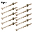 thumbnail image 1 of 10Pcs M6 Bed Bunk Furniture Hex Dowel Bolts with Nuts, 1 of 5