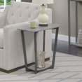 thumbnail image 2 of Convenience Concepts Graystone Table d'Appoint, Fini Faux Bois de Bouleau Gris, 2 of 5