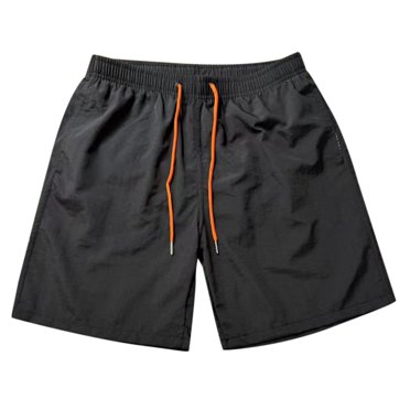 FYEGRE Maillots de Bain pour Hommes Grande Taille2 en 1 Maillots de Bain pour Hommes Shorts de Bain pour Hommes Maillots de Bain Shorts de Planche pour Surf Natation Noir XXXXXL